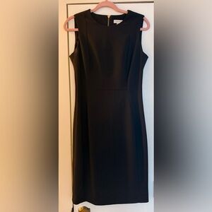 Calvin Klein Classic Black Midi Dress